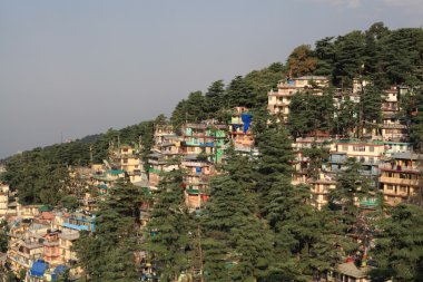 McLeod Ganj City of North India clipart