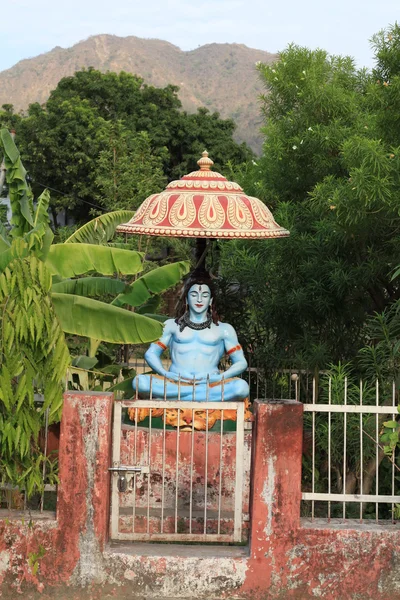 Posąg Śiwy w medytacji — Zdjęcie stockowe