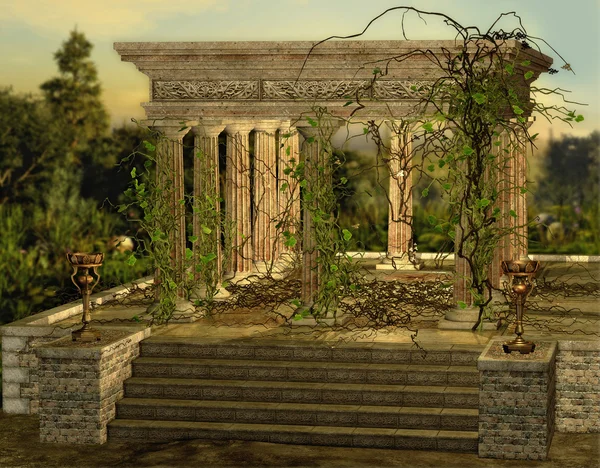 Griechischer Tempel — Stockfoto