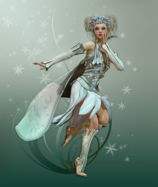 Snowflake Pixie clipart