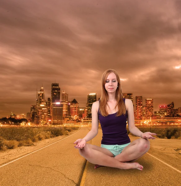 Meditace — Stock fotografie