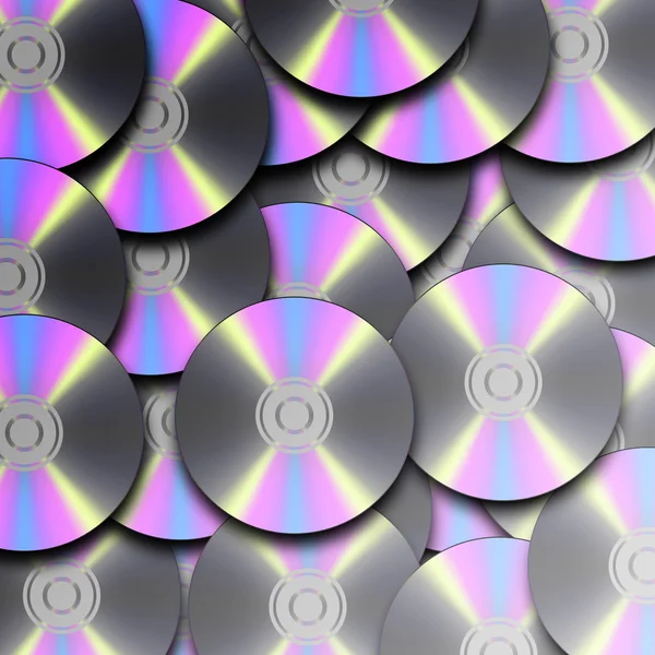 Tło CD — Zdjęcie stockowe