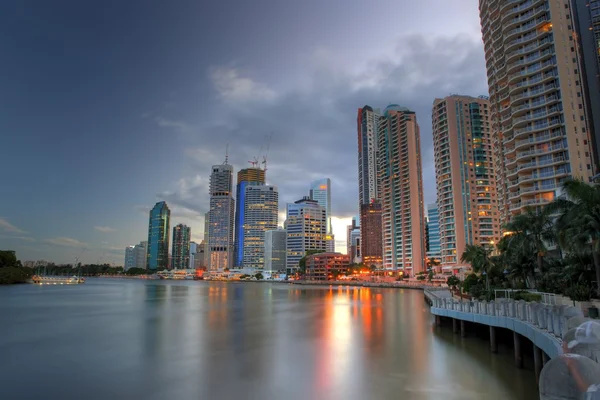 Distretto centrale di affari di Brisbane, australia — Foto Stock