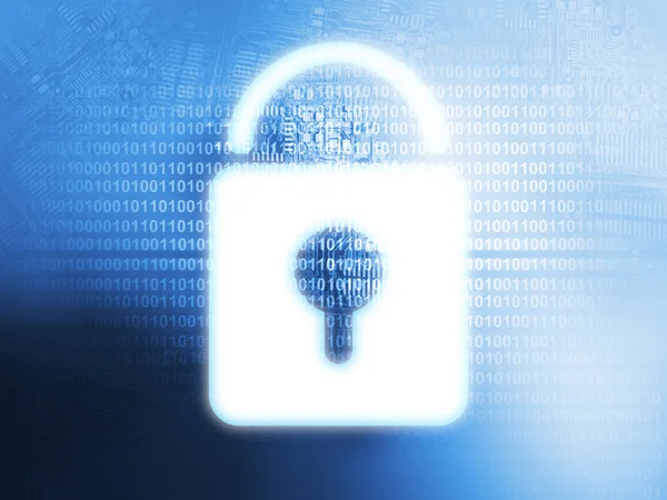 Quellcode-Technologie Hintergrund - Sicherheitskonzept — Stockfoto