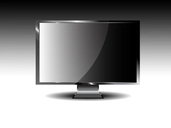 Moderner LCD-Monitor — Stockfoto