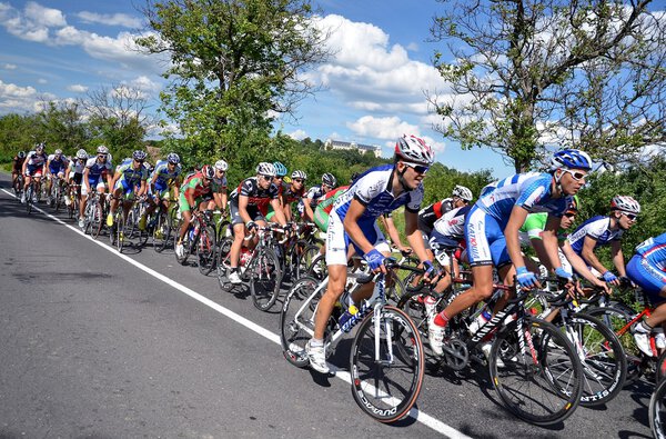 Велогонщики