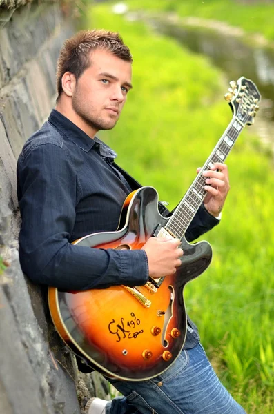 stock image Guitarist