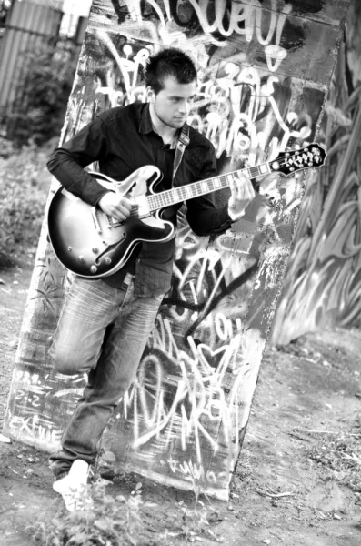 Gitarist. — Stok fotoğraf