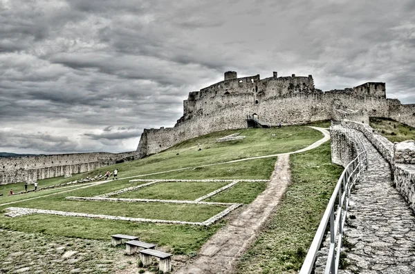 O Castelo de Spis — Fotografia de Stock