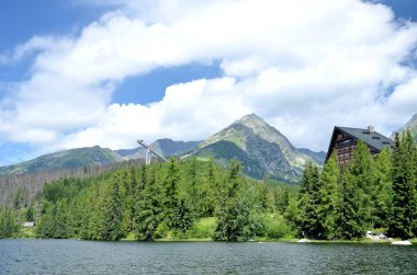 yüksek tatras - strbske pleso güzel göl