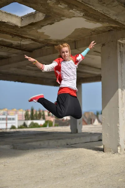 Sokak dansçısı — Stok fotoğraf