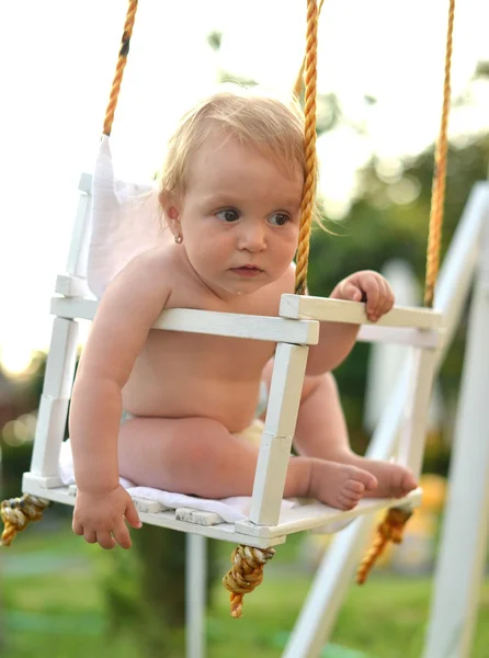 Columpio bebé — Foto de Stock