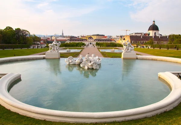 Wien, Belvedere — Zdjęcie stockowe