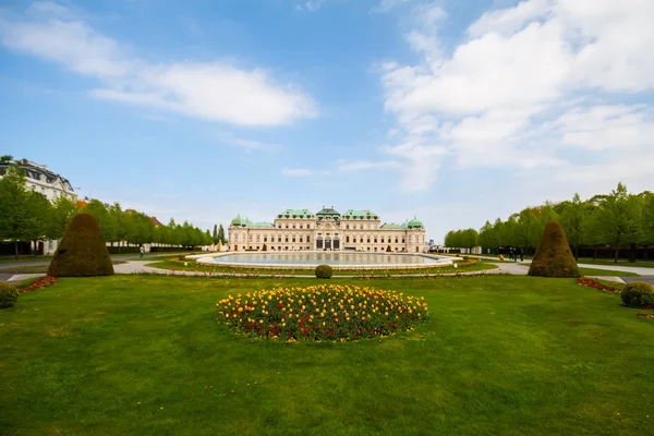 Palác Belvedere Vídeň Rakousko — Stock fotografie