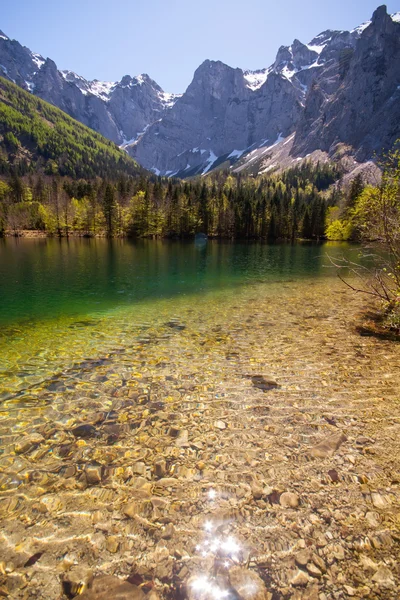 Vackra sjön i Österrike — Stockfoto