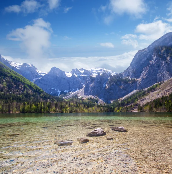 Beau lac en Autriche — Photo