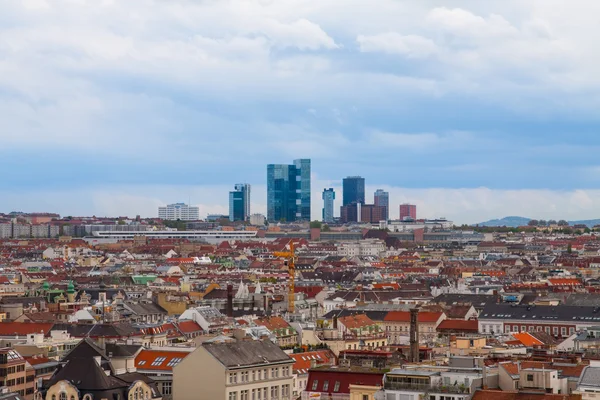 Panorama van de Wenen, Oostenrijk. — Stockfoto