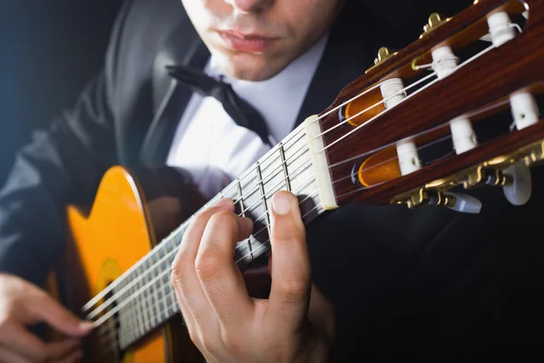 stock image Playing the guitar