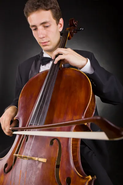 Cello spielen — Stockfoto
