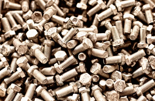 Close-up of the bolts — Stock Photo, Image