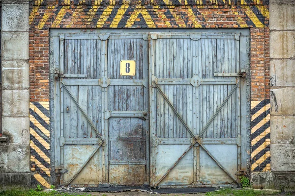 stock image Old wooden gate