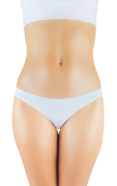 Beautiful slim woman's body — Stock Photo, Image