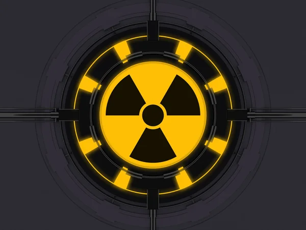 Radioaktív anyaggal — Stock Fotó