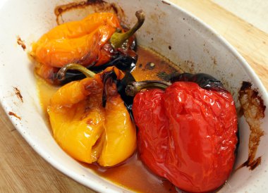 kavrulmuş peppers