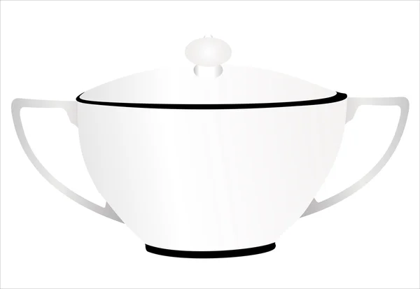 Soupe chaude — Image vectorielle