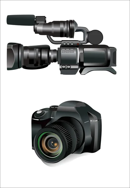 Videokamera — Stock Vector