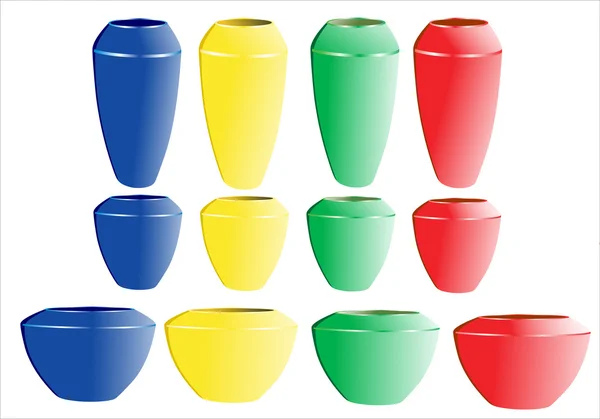 Vases. — Image vectorielle