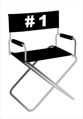 Directors chair clipart