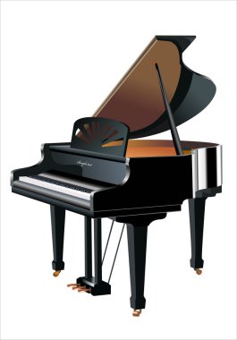 Piano vector clipart