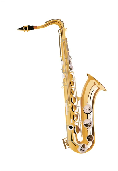 Saxophone — Stock Vector