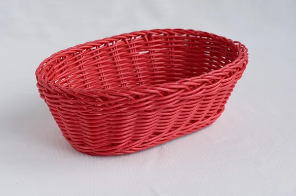 Red basket — Stock Photo, Image