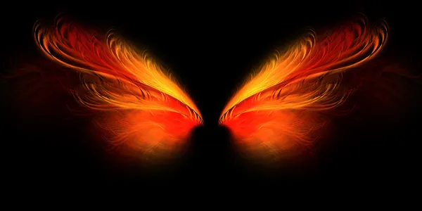 Enfer ailes de papillon — Photo