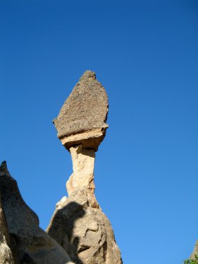 Peri bacaları, Göreme, Kapadokya, Türkiye'nin yakın kaya oluşumları