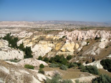 Uçhisar cave city Kapadokya, Türkiye