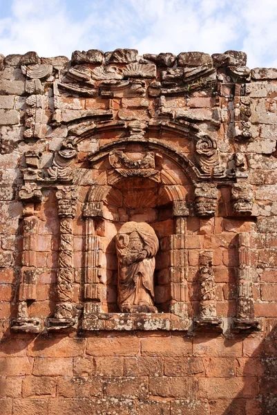 Jesuit uppdrag ruinerna i trinidad paraguay — Stockfoto