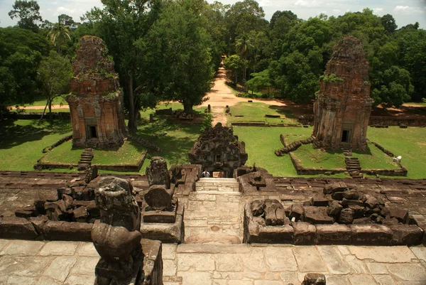 Starověký chrám angkor, Kambodža — Stock fotografie