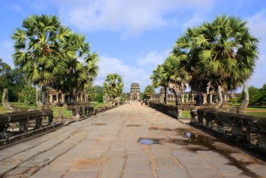 Angkor Wat, Kamboçya 'daki antik tapınak.