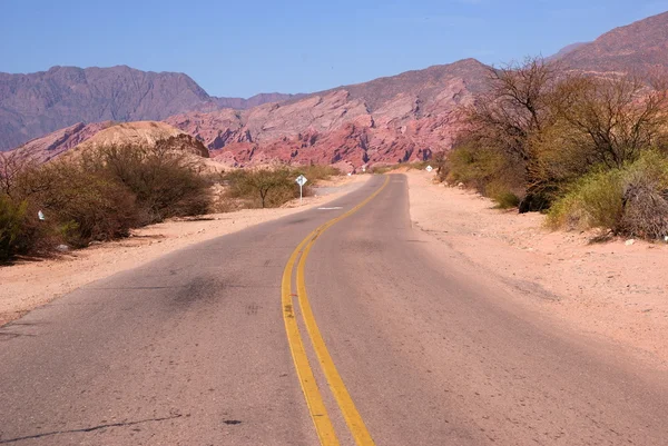 stock image Road in Cafayate, Argentina