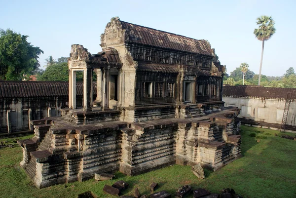 Древний храм в Ангкор-Вате, Камбоджа — стоковое фото