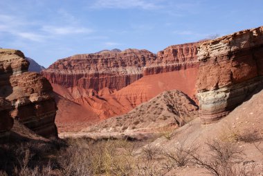 çöl atacama, and yatay, kanyonlar, cafayate, Arjantin