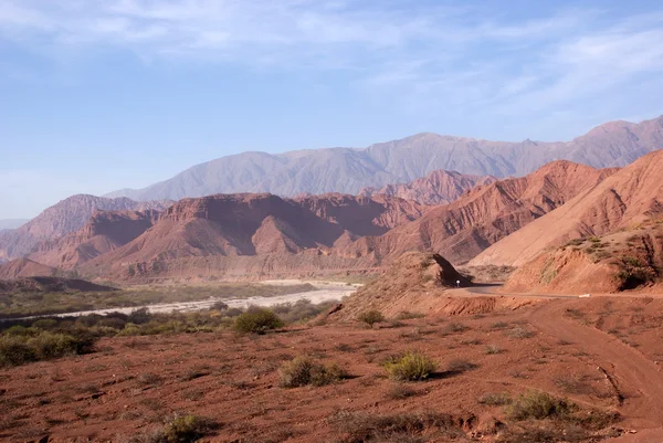 Atacama désert, paysage andin avec canyons, Cafayate, Argentine — Photo