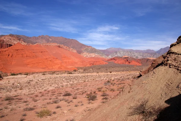Atacama del desierto, paisaje andino con cañones, Cafayate, Argentina — Foto de Stock