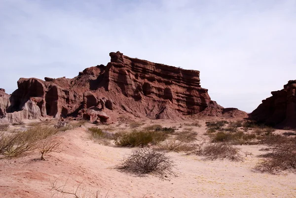 Desert atacama, andean landscape with canyons, Cafayate, Argentina — Stock Photo, Image
