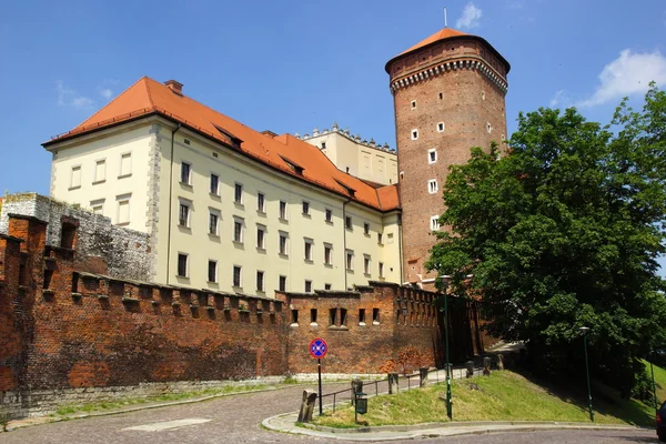 Arkaden im Schloss Wawel in Krakau, Polen. — Stockfoto
