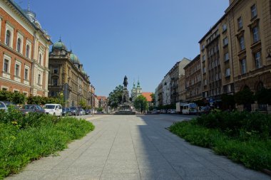 Grunwald anıt krakow, Polonya