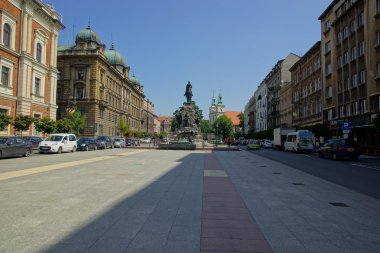 Grunwald anıt krakow, Polonya